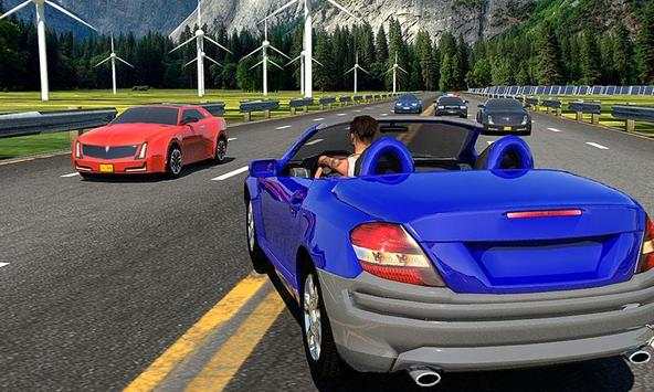 City Car Racing:Highway Rush Rider screenshot 4