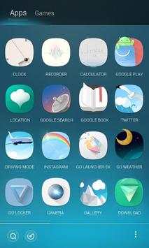 Cloud GO Launcher Theme screenshot 4