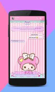 Wa Pink Butterfly Theme screenshot 3
