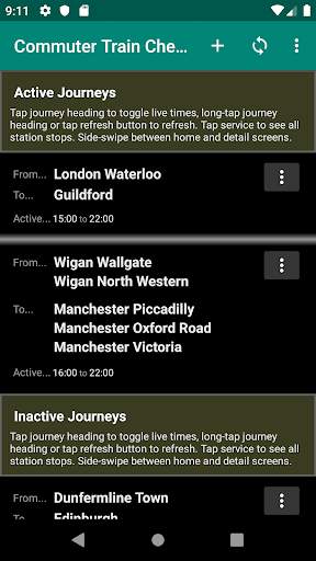 Commuter Train Check (Live Times & Journey Plan) screenshot 5