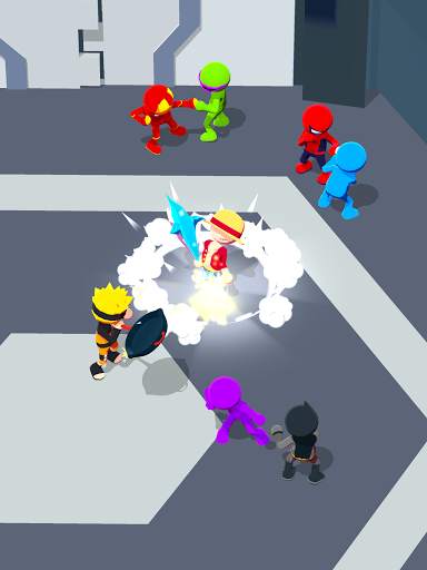 3D Stickman Master - Street Gangs Fight скриншот 10
