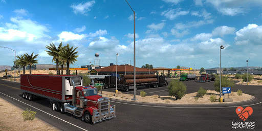 Euro Truck Driver Simulator : Lorry Trip 2020 screenshot 1