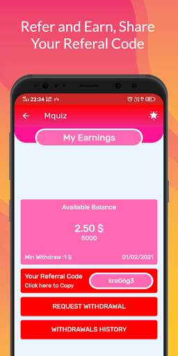 MQuiz-Earn Money Online स्क्रीनशॉट 7