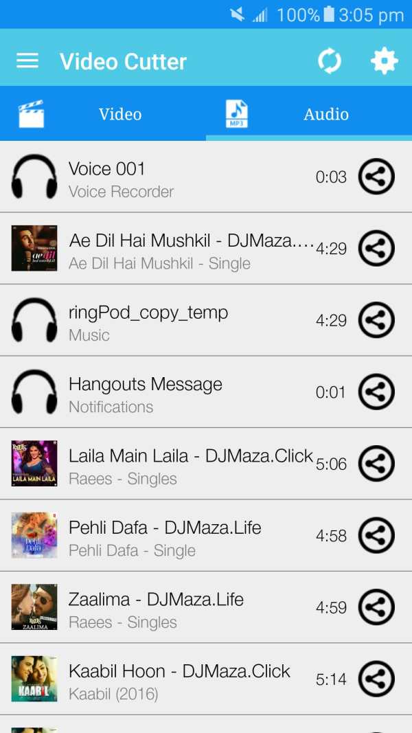 Video Audio Cutter, Mp3 Compressor, Ringtone Maker screenshot 4