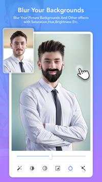 HairArt Beard Style Man Mustache Photo Editor 7 تصوير الشاشة