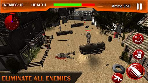 Encounter Attack Mission Gun Strike: Shooting Game screenshot 5