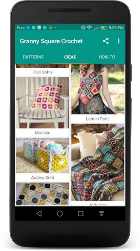 DIY : Granny Square Crochet screenshot 3