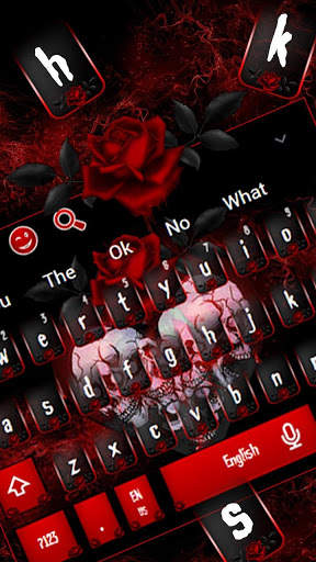 Skull Heart Keyboard screenshot 1