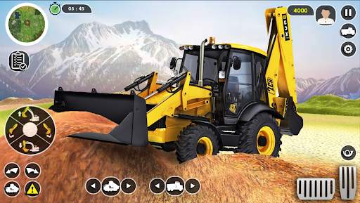 JCB Excavator Construction 3D screenshot 2