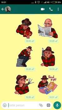 Scary and Horror Sticker for WhatsApp screenshot 4