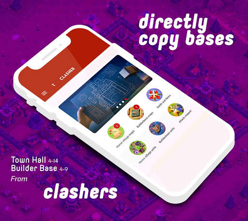 Clash base layouts with link скриншот 7