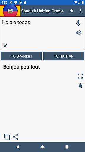 Spanish Haitian Creole Translator screenshot 2