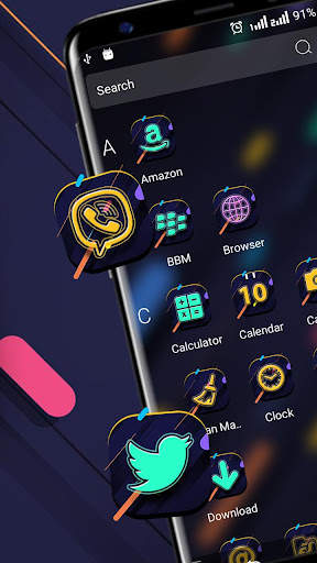 Colorful Abstract Theme screenshot 3