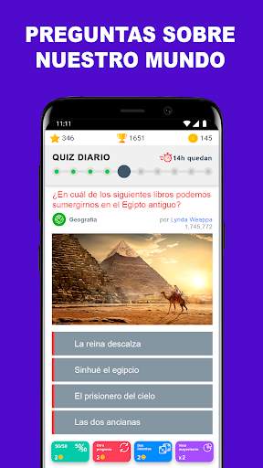 QuizzClub quiz de conocimiento screenshot 1