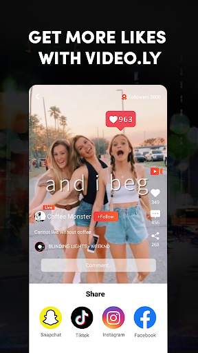 Video.ly - Music Video Editor with Effects screenshot 4