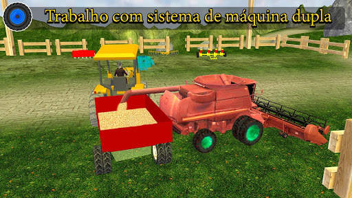 Trator Agricultura Motorista:aldeia Simulador 2021 screenshot 7