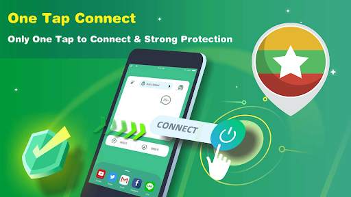 Myanmar VPN Proxy - Unlimited Traffic VPN screenshot 1