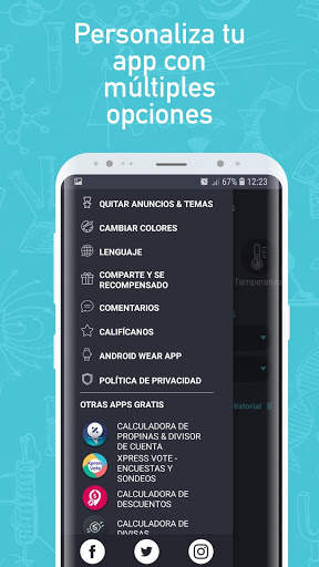 Convertidor de Unidades: Métricas e Imperiales screenshot 5