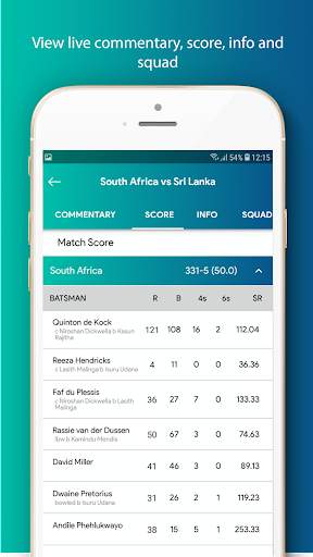CricDaddy : Cricket Live Line screenshot 7