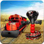 Train Transform Snake Robot Games logo