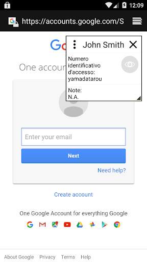 Armadietto Password e Manager screenshot 4