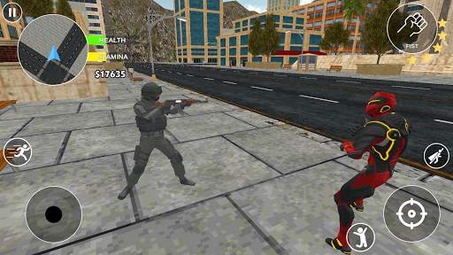Super Hero vs Vice Town Mafia city screenshot 2