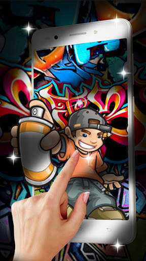 Graffiti Street Live wallpaper screenshot 3