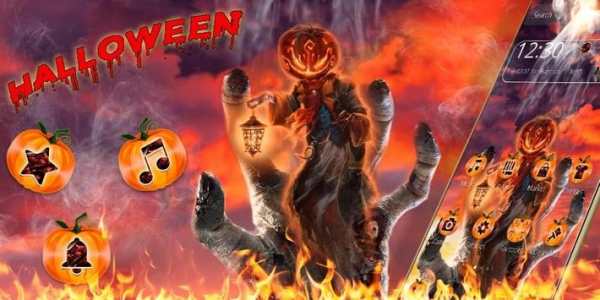 Horror Halloween Pumpkin Theme screenshot 4