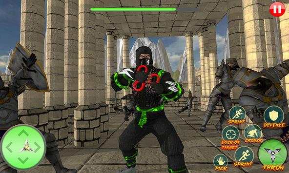 Ninja Assassin Fidget Spinner Shadow ninja Fighter screenshot 1