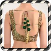 Fancy Saree Blouse Photo Suit 1.1