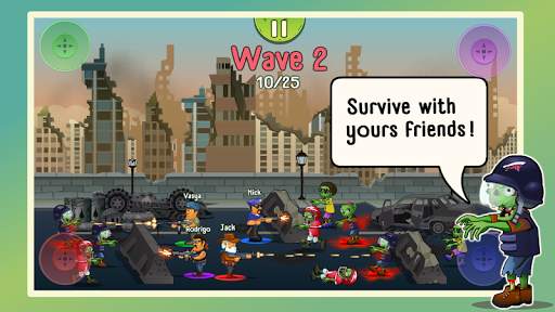 Four guys & Zombies: 4 players screenshot 1