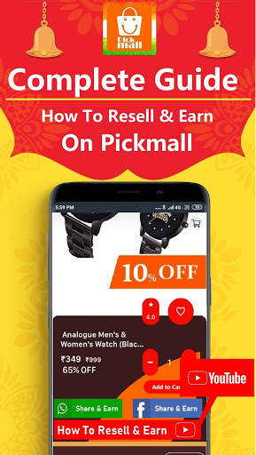 PickMall Online Shopping Resell & Earn screenshot 3