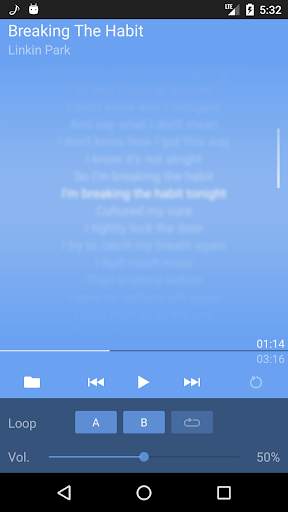 LRC Lyrics Player screenshot 2