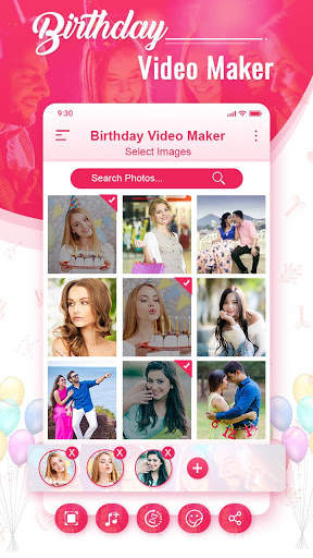 Birthday Video Maker screenshot 2