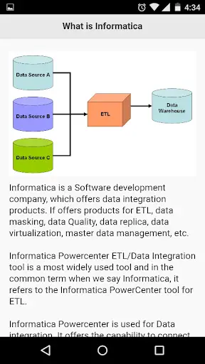 Informatica Tutorial screenshot 1
