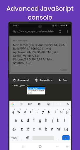 Dev Browser: Proxy, JS Console, Web Edit Inspect screenshot 5