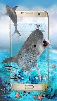 3D Roar Angry Shark Launcher screenshot 3