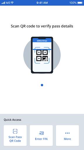 SGWorkPass screenshot 1