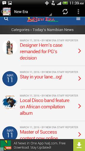 Namibia News screenshot 4