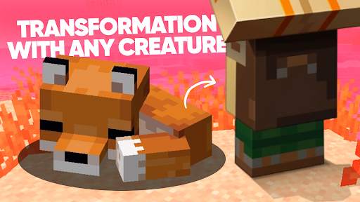 Minecraft Mods: Morph into Mob screenshot 2