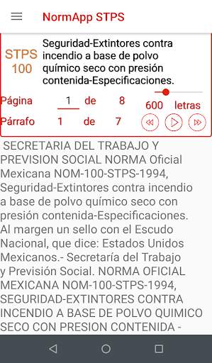 NormApp STPS screenshot 7