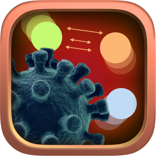 Social Distancing App - Simulation icon