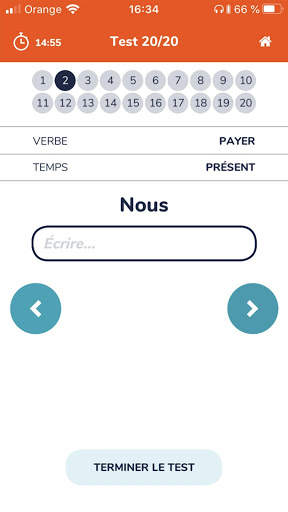 Club Parachute - Conjugaison screenshot 13