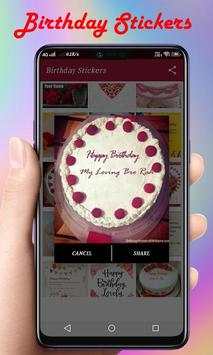 Birthday Stickers screenshot 7
