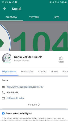 Rádio Voz de Quelelé 3 تصوير الشاشة