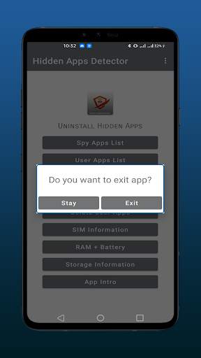 Hidden Apps Detector - Uninstall Spy Apps screenshot 1
