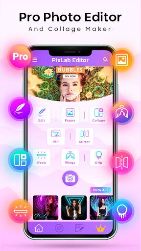 Pixlab-Photo Editor Pro | Story, Collage, Edit screenshot 1