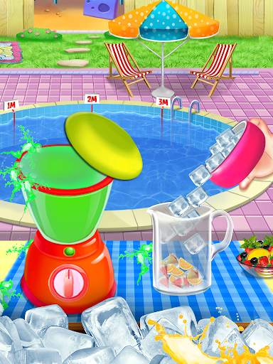 Icy Slushy Maker Cooking Game screenshot 2