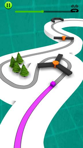 Rolling Cube : Line Games screenshot 1