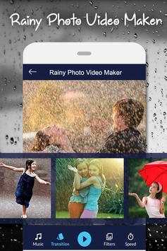 Rainy Video Maker - Rainy Photo Video Maker screenshot 1